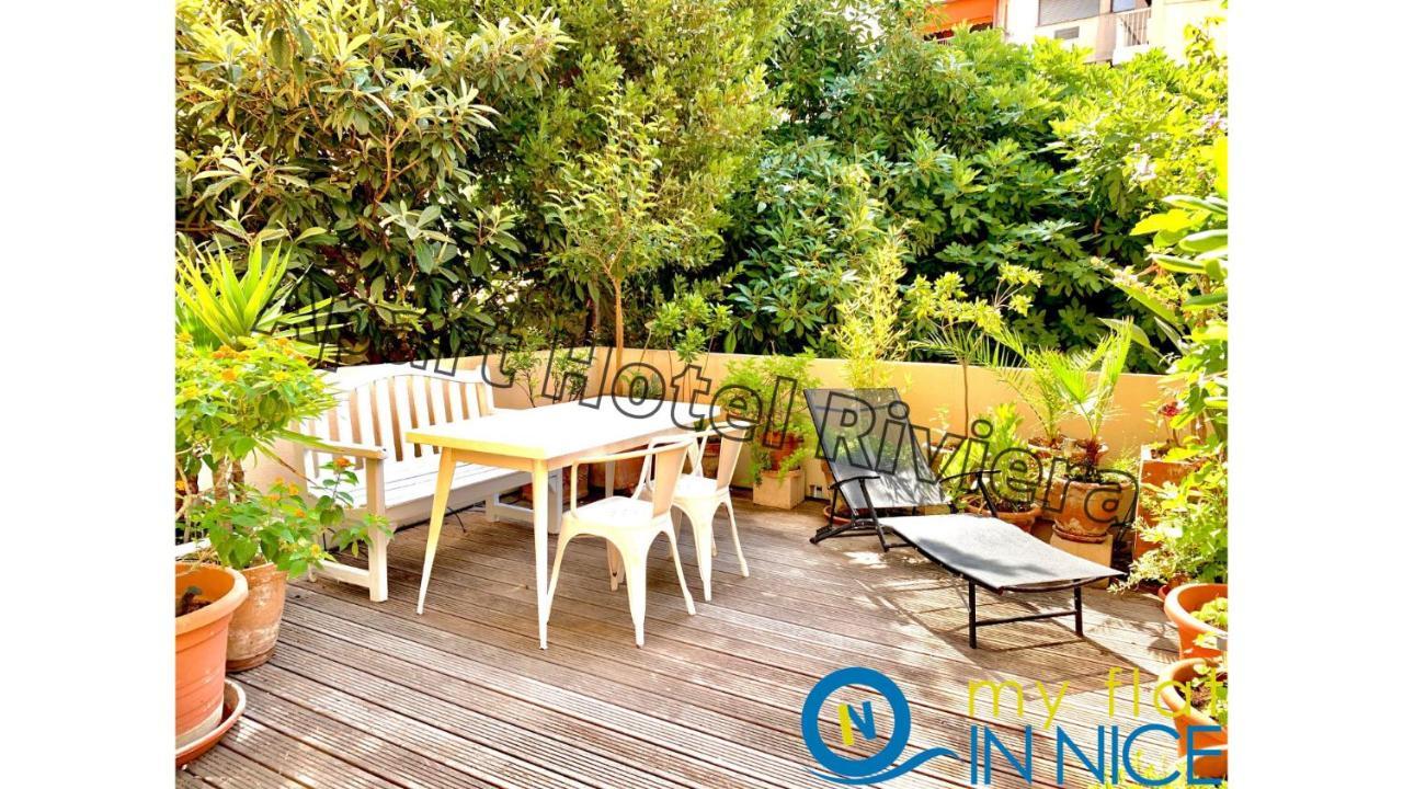 Aparthotel Riviera - Grimaldi Coeur De Ville - Large Studio Ac With Bigger South Terrace - Hyper Centre - Terrasse Esprit Nice Ngoại thất bức ảnh
